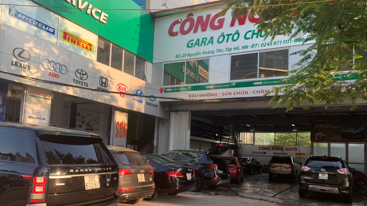 Hà Nội: Đại lý Bridgestone công nghệ ô tô - chi nhánh Tây Hồ